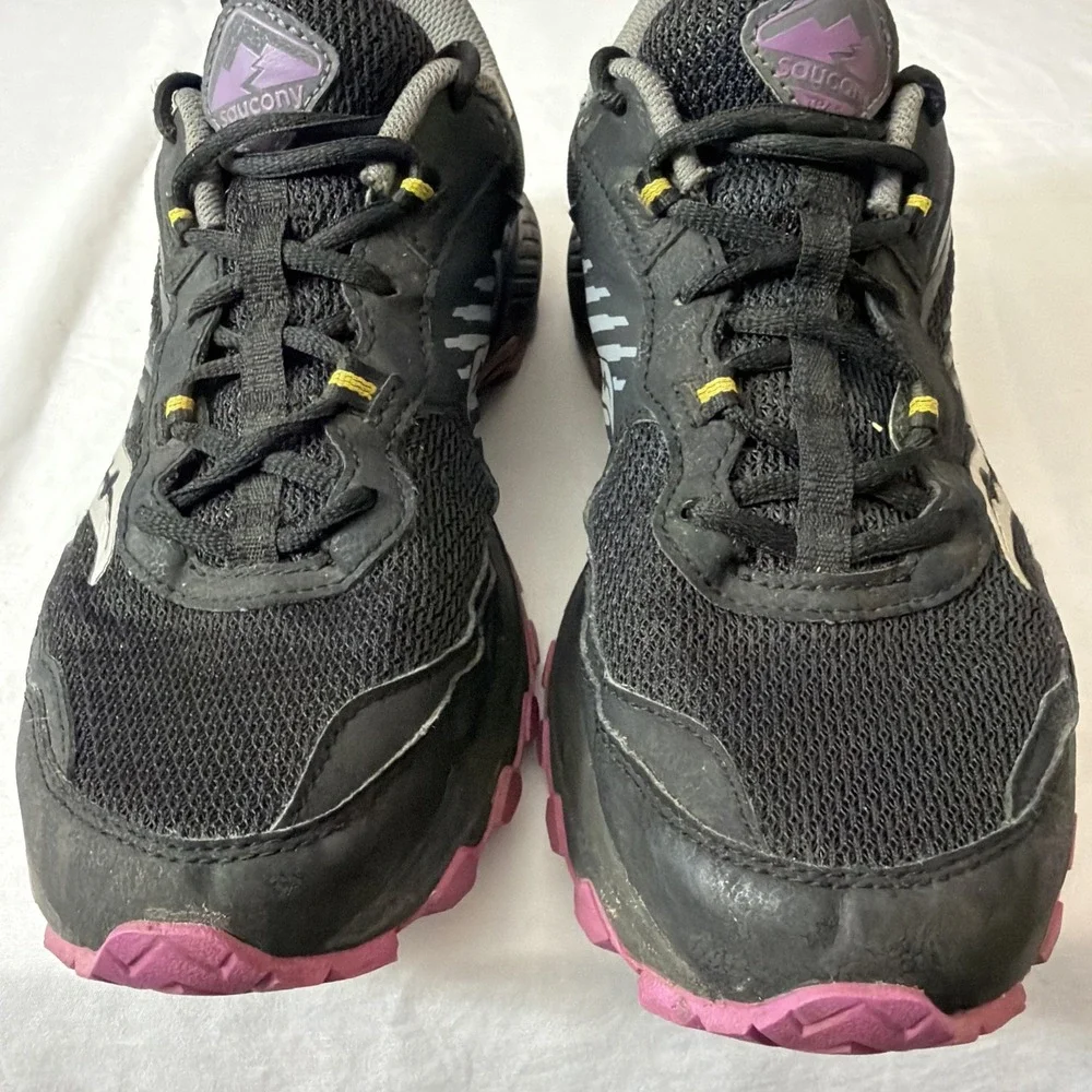 Saucony Excursion TR 15 Shoes Womens Sz 10 Black Pink S10668-34 Trail Running - Picture 11 of 16